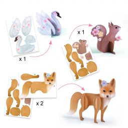 Coffret Multi activités Fluffy Box Djeco Ikaipaka jeux & jouets