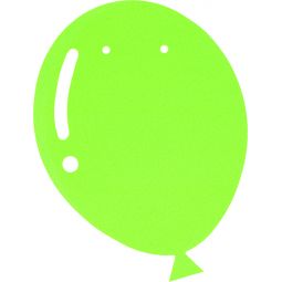 Guirlande Carton Happy Birthday Fluo Artemio Ikaipaka jeux &