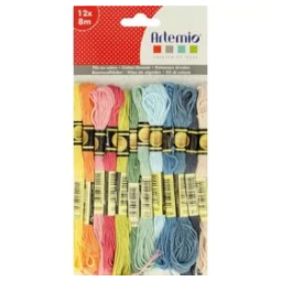 Fils Coton 12X8m Pastels Artemio Artemio Ikaipaka jeux & jouets