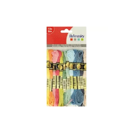 Fils Coton 12X8m Pastels Artemio Artemio Ikaipaka jeux & jouets