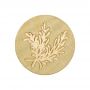 Cachet laiton 25mm pour cire Romarin Artemio Ikaipaka jeux &