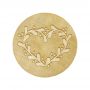 Cachet laiton 25mm pour cire Coeur Artemio Ikaipaka jeux &