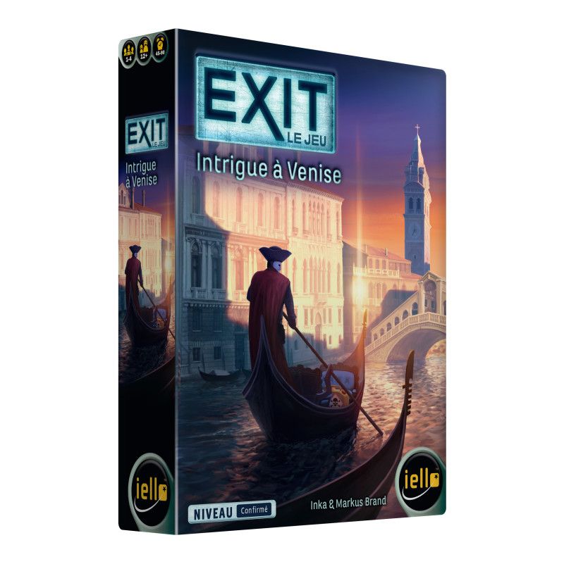 EXIT - Intrigue à Venise (Confirmé)  Ikaipaka jeux & jouets