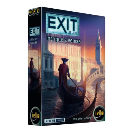 EXIT - Intrigue à Venise (Confirmé)  Ikaipaka jeux & jouets
