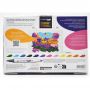 Graph'IT Go Kit Coloriage Mystère City Sunset Oz Ikaipaka jeux