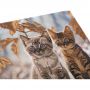 Crystal Art Kit Tableau à Diamanter Chatons en hiver Oz