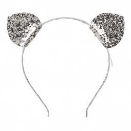 Déguisement Serre-tête Oreilles Argent Souza for Kids Ikaipaka