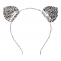 Déguisement Serre-tête Oreilles Argent Souza for Kids Ikaipaka