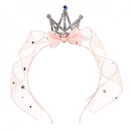Déguisement Serre-tête Couronne ruban rose Souza for Kids