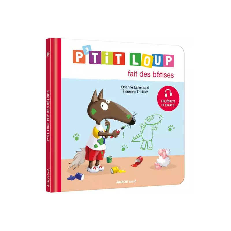 P'tit Loup fait des bêtises AUZOU Ikaipaka jeux & jouets Royan