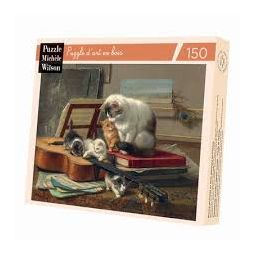 Puzzle Michèle Wilson 150p Bois La Lecon De Musique Puzzle