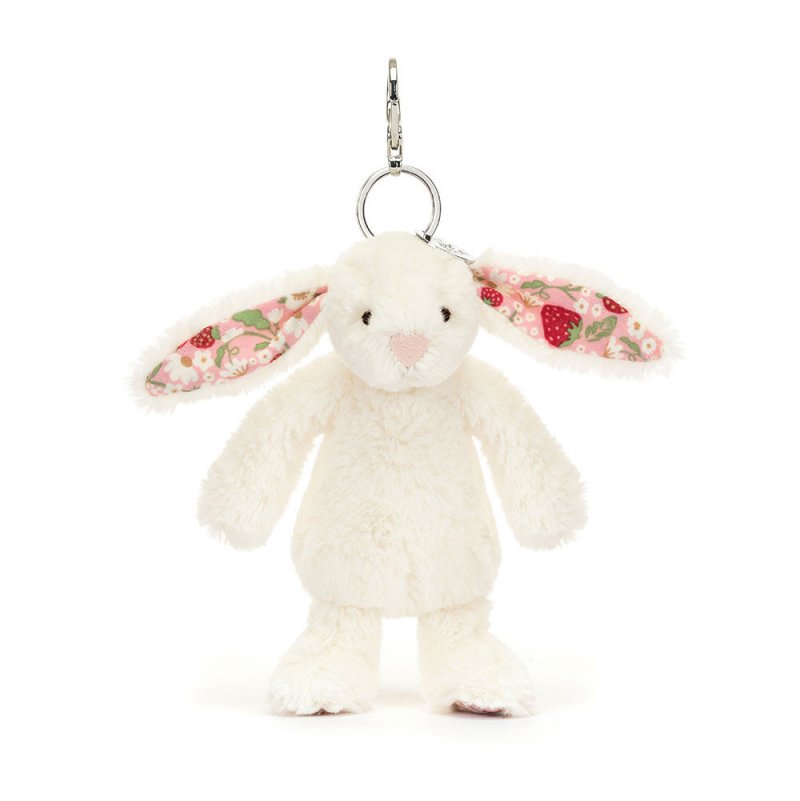 Porte clefs Blossom cream Bunny Berry Jellycat Jellycat