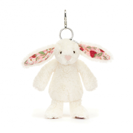 Porte clefs Blossom cream Bunny Berry Jellycat Jellycat