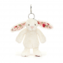 Porte clefs Blossom cream Bunny Berry Jellycat Jellycat