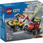 LEGO Camion Pizza VS Pompiers City  Ikaipaka jeux & jouets Royan