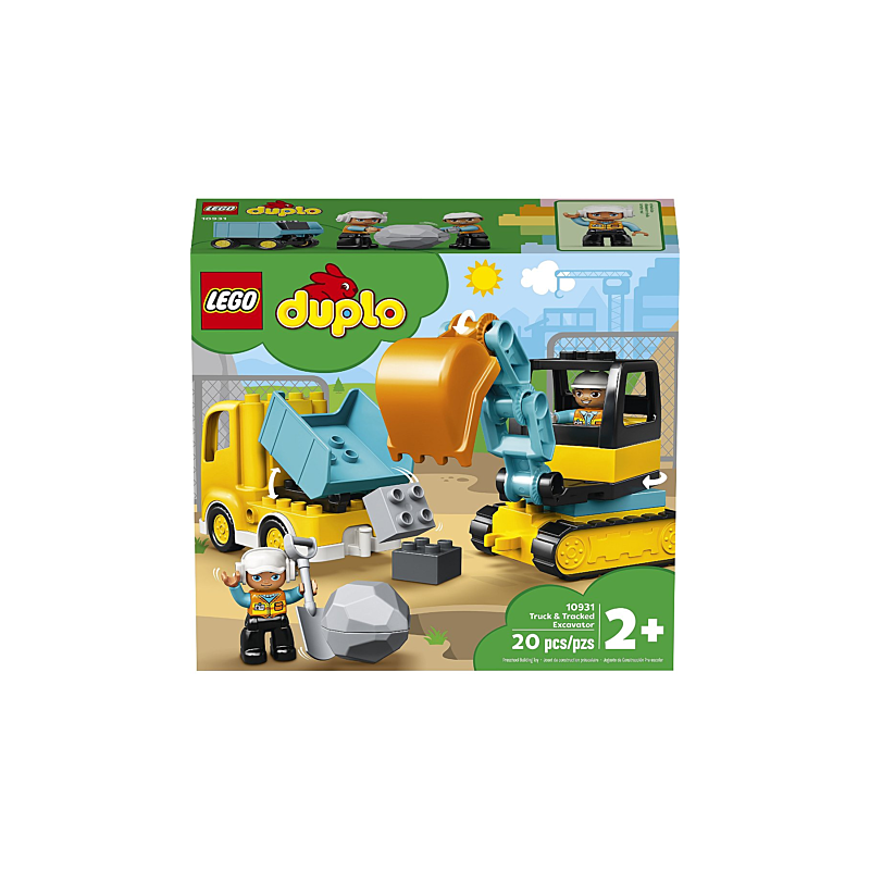 DUPLO Camion +Pelleteuse  Ikaipaka jeux & jouets Royan