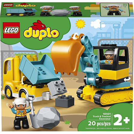 DUPLO Camion +Pelleteuse  Ikaipaka jeux & jouets Royan