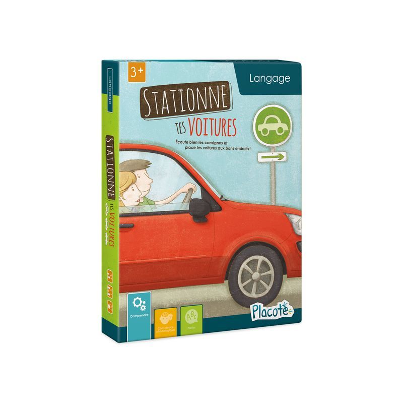 Stationne des voitures PLACOTE Ikaipaka jeux & jouets Royan