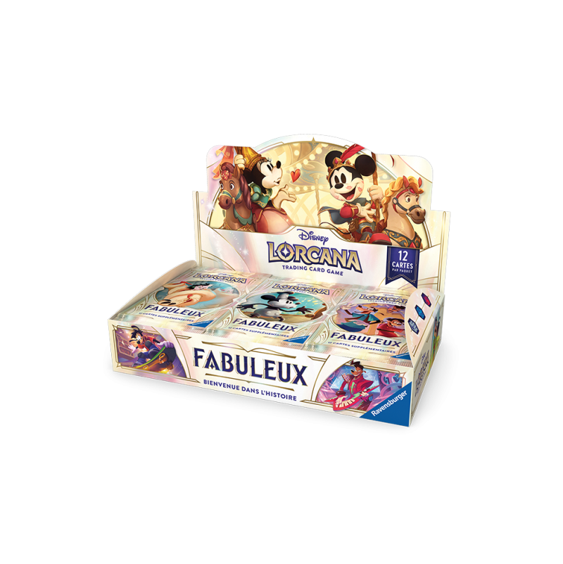 Disney Lorcana Set 9 Fabuleux Display Ravensburger Ikaipaka