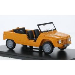 Mehari Citroen Orange miniature 1/24  Ikaipaka jeux & jouets