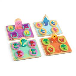 Ludo Sea 4 jeux Djeco Ikaipaka jeux & jouets Royan