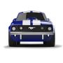 Voiture Ford Mustang Bleue Baghera Baghera Ikaipaka jeux &