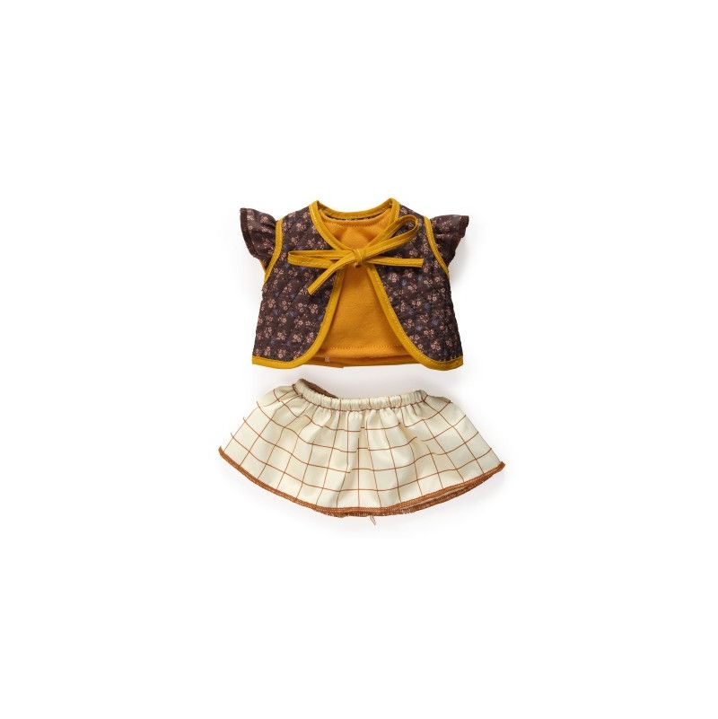 Vêtement Poupée Pomea Tenue Capucine Djeco Ikaipaka jeux &