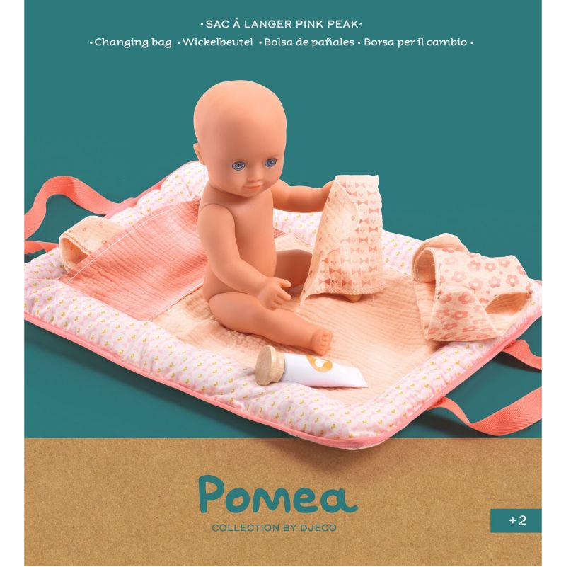 Sac à langer Pink Peak Pomea Djeco Ikaipaka jeux & jouets Royan