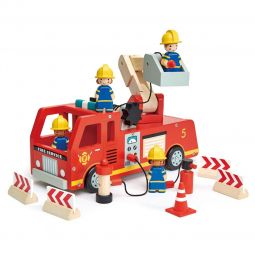 Camion de Pompier Tender Leaf Toys Ikaipaka jeux & jouets Royan