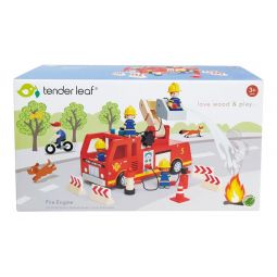 Camion de Pompier Tender Leaf Toys Ikaipaka jeux & jouets Royan
