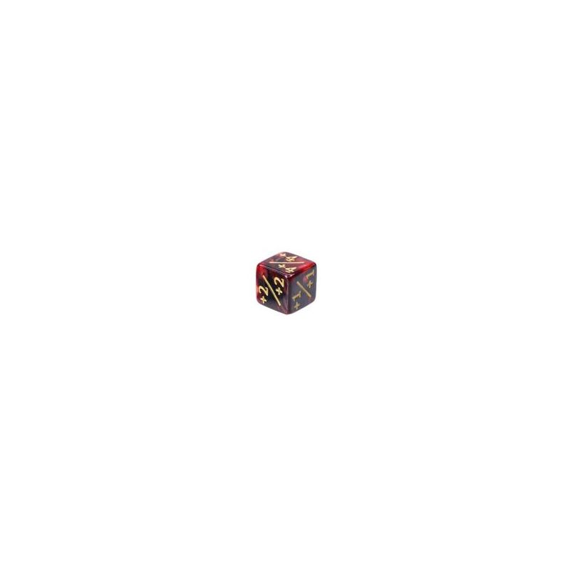 Dé 6 modificateur positif à l'unité - 16mm  Ikaipaka jeux &