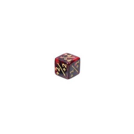 Dé 6 modificateur positif à l'unité - 16mm  Ikaipaka jeux &