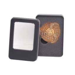 Dés Métal Spinner- Gold avec boite Metal  Ikaipaka jeux &