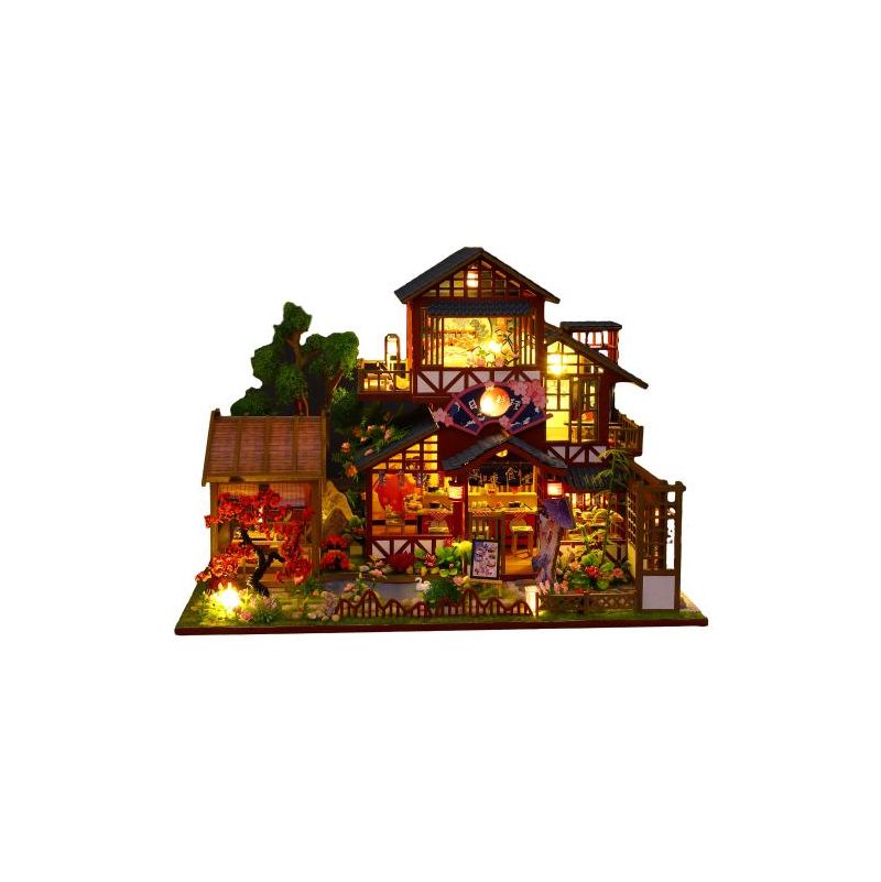 Book Nook miniature DIY - Maison traditionnelle Japonaise (34 x