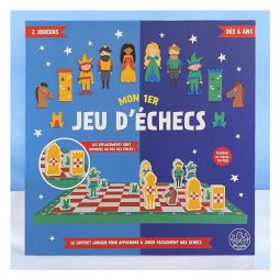 Mon 1er jeu d'Echecs Puzzles Michèle Wilson Ikaipaka jeux &