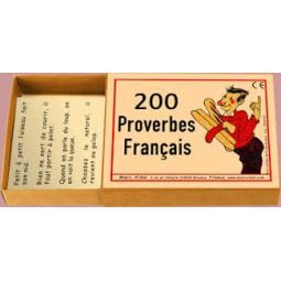 200 Proverbes Français Marc Vidal  Ikaipaka jeux & jouets Royan