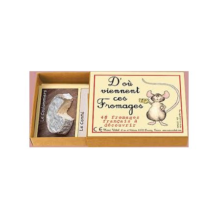 D'ou Viennent ces Fromages Marc Vidal marc vidal Ikaipaka jeux