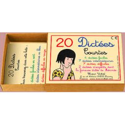 20 dictées courtes Marc Vidal marc vidal Ikaipaka jeux & jouets