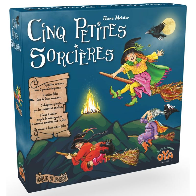 Cinq Petites Sorcières Oya Ikaipaka jeux & jouets Royan