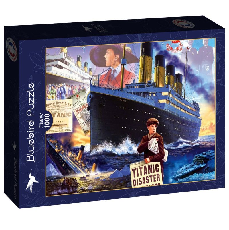 Puzzle 1000p Titanic BlueBird Ikaipaka jeux & jouets Royan