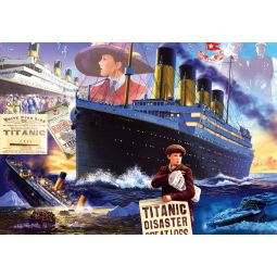 Puzzle 1000p Titanic BlueBird Ikaipaka jeux & jouets Royan