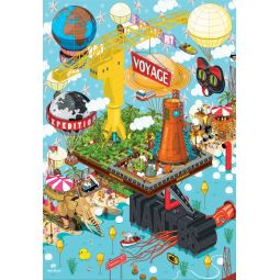 Puzzle 1000p Nantes Grue Titan Grafika Ikaipaka jeux & jouets