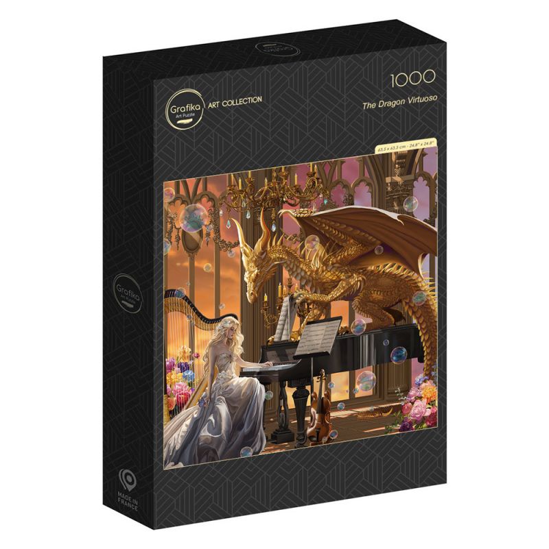 Puzzle 1000p Le dragon Virtuose Grafika Ikaipaka jeux & jouets