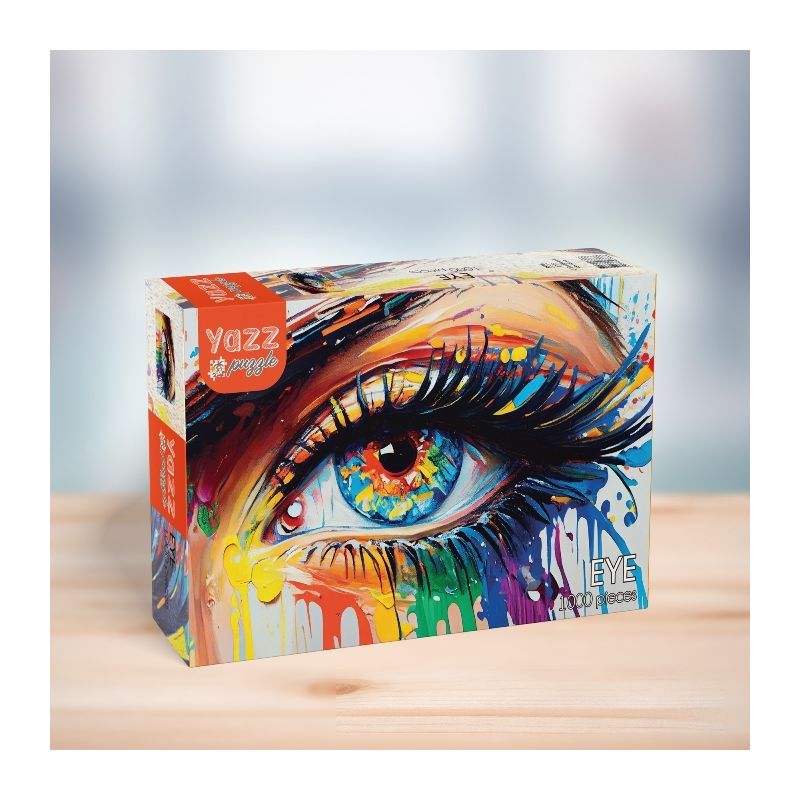 Puzzle 1000p Eye  Ikaipaka jeux & jouets Royan