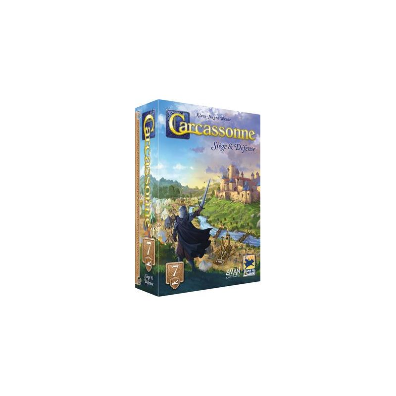 Carcassonne Ext. 7 Siège et Défense 2025  Ikaipaka jeux &