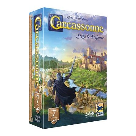 Carcassonne Ext. 7 Siège et Défense 2025  Ikaipaka jeux &