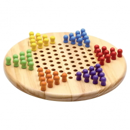 Dames Chinoises Bois (Halma)  Ikaipaka jeux & jouets Royan