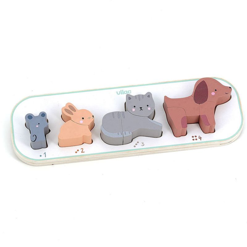 Compter avec les animaux VILAC Ikaipaka jeux & jouets Royan