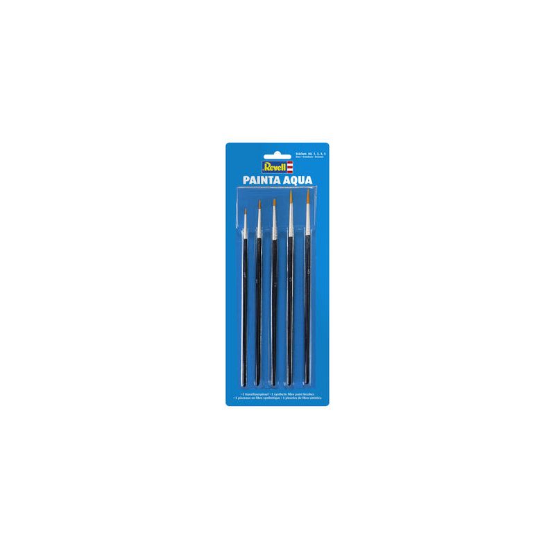 Pinceau Revell poils synthétiques pour AQUA COLOR REVELL