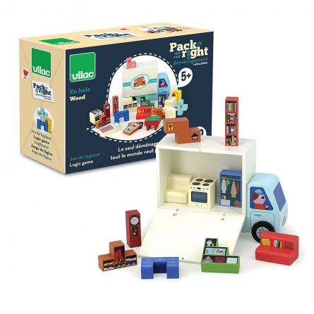 Déménagement Pack it right VILAC Ikaipaka jeux & jouets Royan